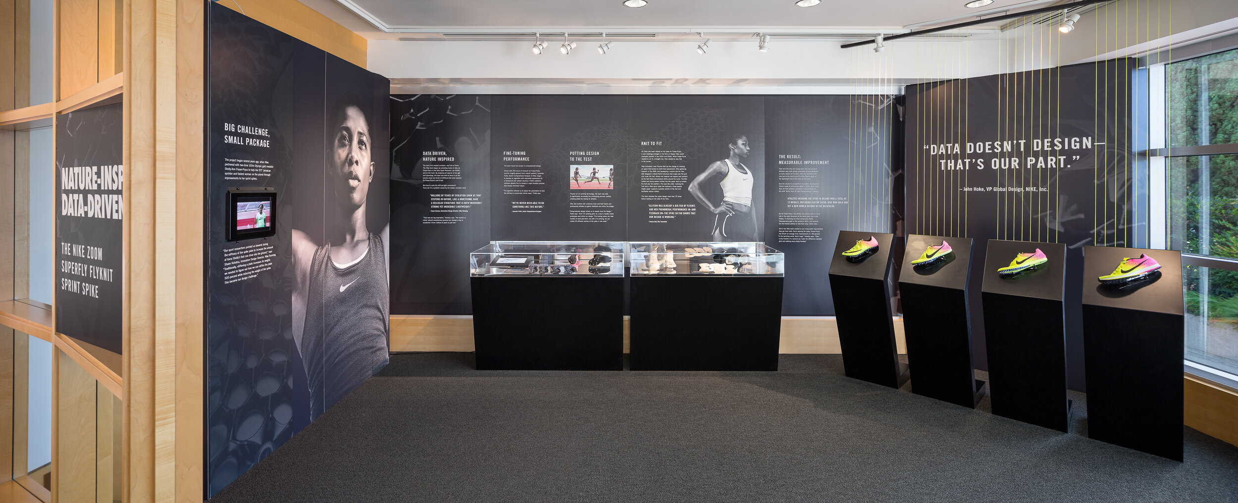 Nike Pre exhibition, photo by Josh Partee